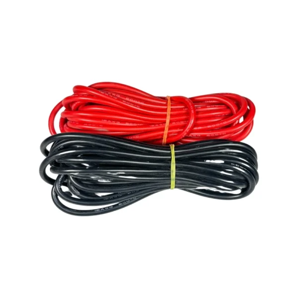 Ultra Flexible Silicone Wire 12 AWG Red and Black - 1M/5M